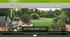 Desktop Screenshot of gayerkert.hu